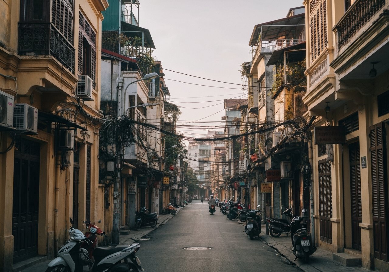 Vietnam — Hanoi old quarter