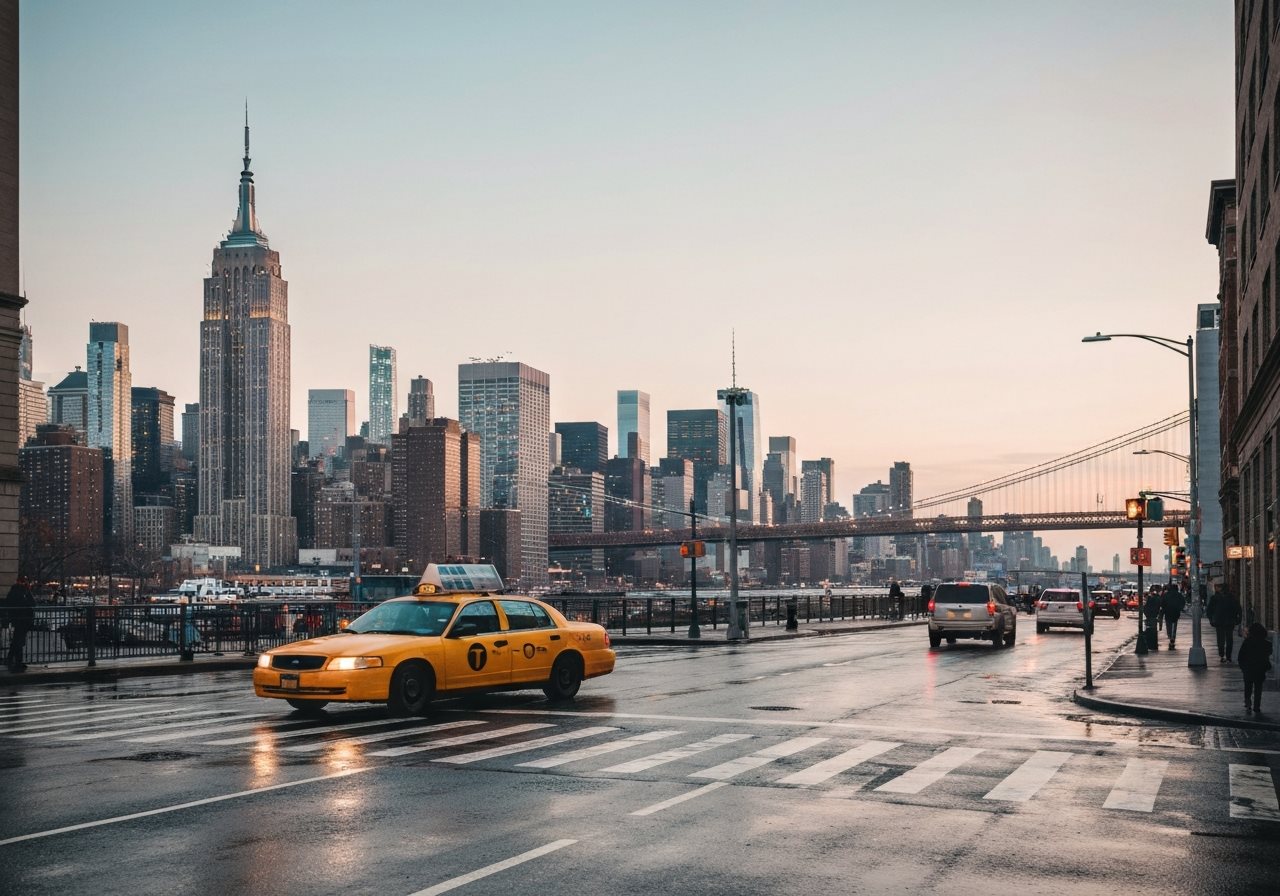 USA — New York skyline